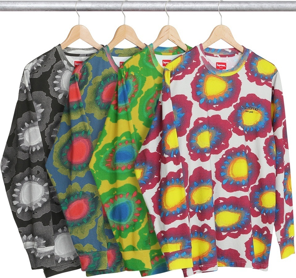 Painted Flowers L/S Tee